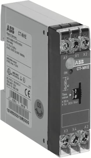 Zeitrelais, kontaktl., multif. 1S, 0,1-10s/3-300s, 24-240VAC/DC - CT-MKE