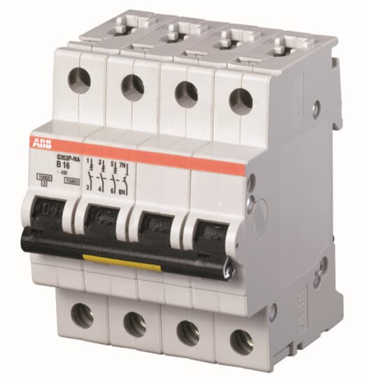 Sicherungsautomat B-Char.,15..25kA,25A,3P,+NA - S203P-B25NA
