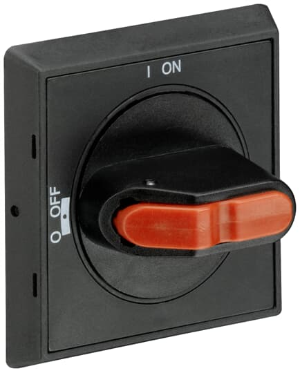 Drehgriff, IP64, schwarz, 3fach abschließbar, überlistbare, 0-I - MSHD-LB