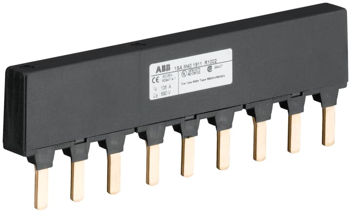 3-Phasen-Sammelschiene für 3 MS45x - PS4-3-0
