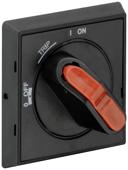Drehgriff, IP64, schwarz, 3fach abschließbar, überlistbare, 0-T-I - MSHD-LTB