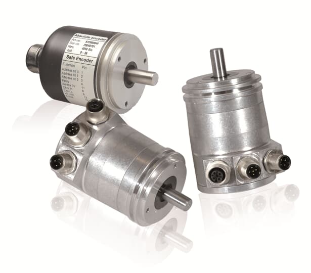DG RHA 597 SH12K20 Pluto-Drehgeber Singleturn Hohlwelle 12 mm, 9-36 VDC - RHA 59