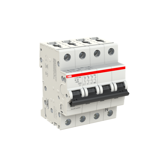 Sicherungsautomat B-Char.,6kA,32A,3P,+NA - S203-B32NA – Bild 2 von 3