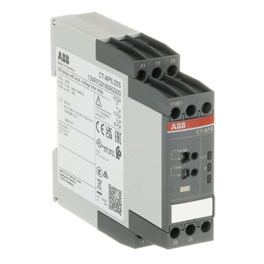 Zeitrelais, rückfallverzögert 2We, 24-48VDC, 24-240VAC - CT-APS.22S