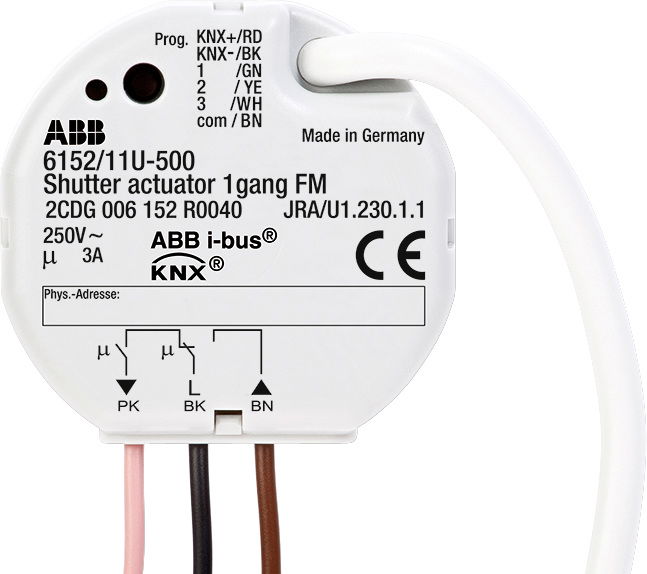 MDT JAL-B1UP.02 KNX-Jalousieaktor UP 1-fach, 4 Binäreingänge online kaufen im Elektro Shop MDT JAL-B1UP.02 KNX-Jalousieaktor UP 1-fach, 4 Binäreingänge online kaufen im Elektro Shop