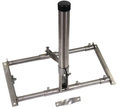 Metalldachhalter f. Abstand 550-900mm m. Rohr AD 48mm f. DEHNcon-H -Systeme