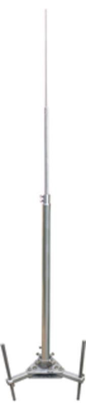 Fangstange D 40/16/10mm Al L 3000mm m. klappbaren Dreibeinstativ St/tZn -SET-