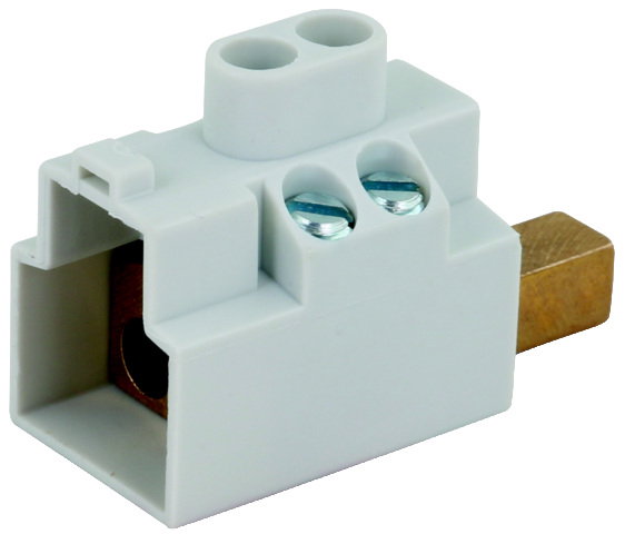 Stiftanschlussklemme 3x16mm² zur Durchgangsverdrahtung