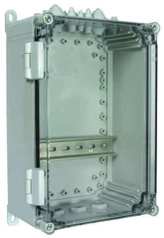 Iso-Gehäuse für Aufputzmontage IP54 f. Reihen-Einbaugeräte 10TE