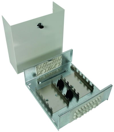 DEHN Potentialausgleichgehäuse zur Aufnahme von 12 LSA-Leisten 10/2