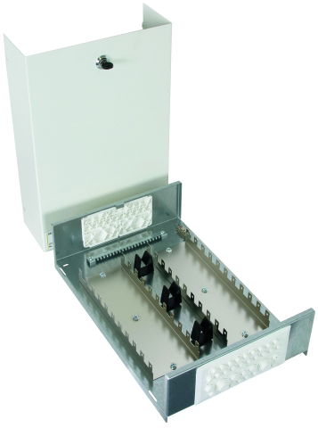 DEHN Potentialausgleichgehäuse zur Aufnahme von 22 LSA-Leisten 10/2