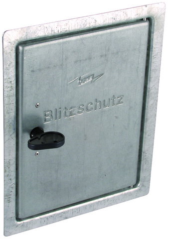 Revisionstür St/tZn  m. Vierkant- schlüssel  Aussenmaß 230x180mm