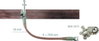 Kurzschließschiene 60x12mm E-Cu F20 Spindel Sechskant