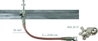 Kurzschließschiene 60x12mm E-Cu F20 Spindel Sechskant