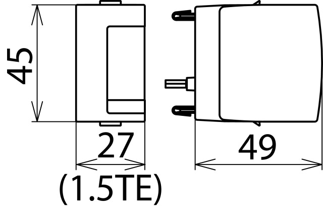 Überspannungsableiter Typ 2 Varistor- Schutzmodul für DEHNguard SE Ausf. DC – Bild 2 von 2