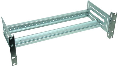 Universal-Hutschienenträger für 482,6mm (19") 3 HE oder Wandmontage