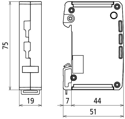Kombi-Ableiter DEHNpatch bis 10 GBit mit RJ45 Buchsen und Statusanzeige – Bild 2 von 2