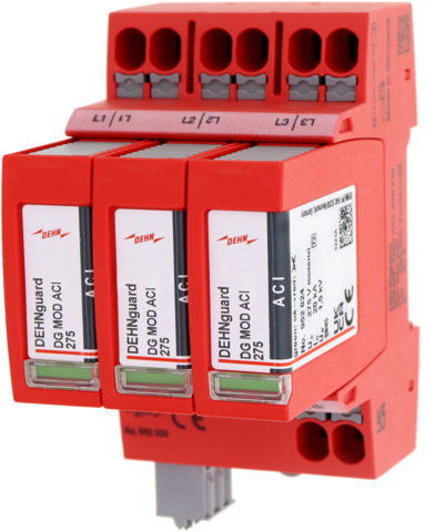 Überspannungsableiter Typ 2 DEHNguard MP 4-polig Uc 275V für TN-C-Systeme