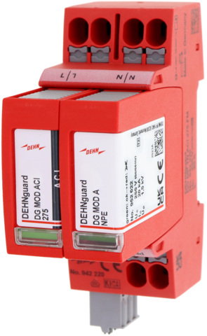 Überspannungsableiter Typ 2 DEHNguard MP FM einphasig Uc 275V TN Systeme