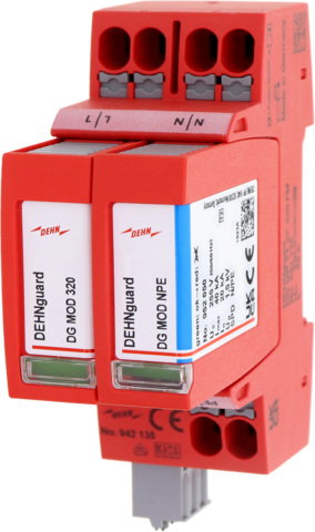 Überspannungsableiter Typ 2+3 DEHNguard MP FM einphasig Uc 320V TT+TN-S Systeme