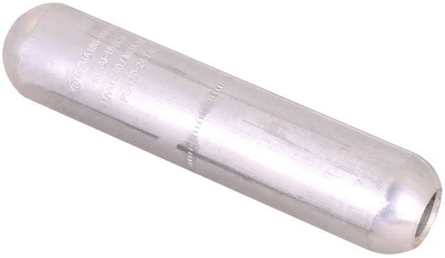 Pressverbinder AL D16mm Stab auf 100/110mm² Kabel