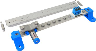 PA-Schiene f. EX-Bereich Zone 1/21 2/22 SET mit Push-in Adapter u. Adapter Rund