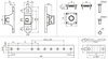 PA-Schiene f. EX-Bereich Zone 1/21 2/22 1x Flach- und 5x Kabelschuhanschluss