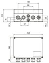 GAK im Gehäuse IP65 f. PV-Anl. 2 MPPT und je 2 Strings b. 1000V DC
