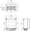 GAK Typ 2 im Gehäuse IP65 für PV-Anlagen 2MPPT mit je 1 String bis 1100V DC