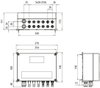 GAK Typ 2 im Gehäuse IP65 f. PV-Anl. 3MPPT mit je 1 String b. 1100V DC