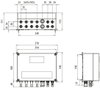 GAK Typ 1+2 im Gehäuse IP65 f. PV-Anl. 2MPPT mit je 2 Strings b. 1100V DC