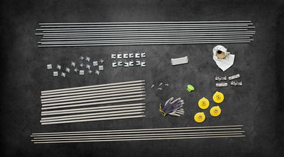 Erdungsset Basis für Gebäude bis 120m²