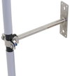 HVI-L+ Ex W160 holder f. Leitung D 18mm AS 160mm m. Befestigungsplatte NIRO