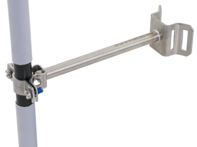 HVI-L+ Ex P160 holder f. Leitung D18mm AS 160mm m. Bef.-Buegel f. Rohre 50-300mm