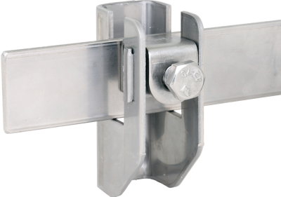 Flachband-Rundleitungshalter NIRO V2A,, F. FL . 11 MM RD6-10 MM Wandabstand 15mm,,