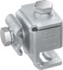 Anschlussklemme mit Klinge St/tZn f. Profile 3-20mm m. Doppelueberleger