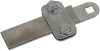 Klemmstueck NIRO 200kA f. Fl 30x4mm m. Vierkantloch D 11mm