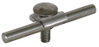 Klemmbock Rd 6-10mm NIRO m. Flachrundschraube u. Mutter M10