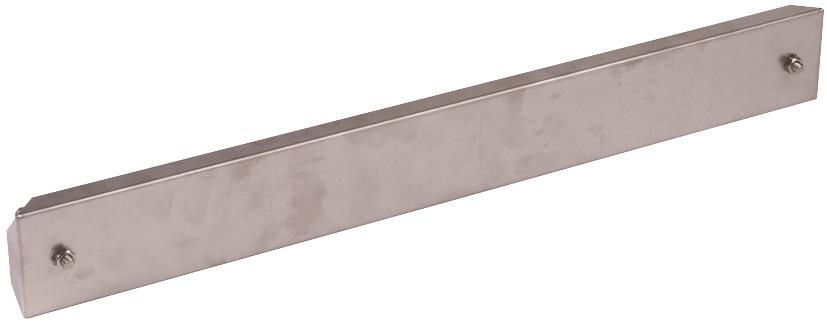 Abdeckung f. PA-Schiene Niro m. 12 Anschluessen