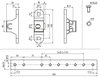 PA-Schiene f. EX-Bereich Zone 1/21 2/22 fuer 7x Kabelschuhanschluss