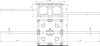 Trennstellenkasten 160x160x68mm mit Anschlussfahnen Rd 8/10mm L 200mm