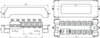Potentialausgleichschiene K 12 10x 2,5-95mm*2/Rd 10mm 1x Fl 30x4mm