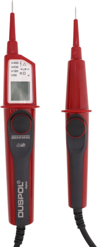 Spannungspruefer DUSPOL digital, IP65 1-1000 V AC/1200 V DC, LED/LCD-Anzeige