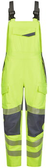 Stoerlichtbogengepruefte Latzhose Outdoor-gelb, APC 2, D-Gr.:  56 (4XL)