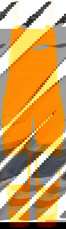 Stoerlichtbogengepruefte Latzhose Outdoor-orange, APC 2, Groesse: 68 (4XL/5XL)