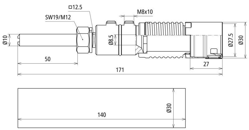 ISO Anschlusselement erdseitig fuer Isolationspruefung HVI power Leitung – Bild 2 von 2