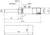 Anschlusselement M12 m. Mutter u. Schrumpfschlauch f. HVI light plus