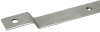 Anschlussfahne gewinkelt Fl 30x3,5mm NIRO (V4A) L 1500mm m. Bohrung 11mm