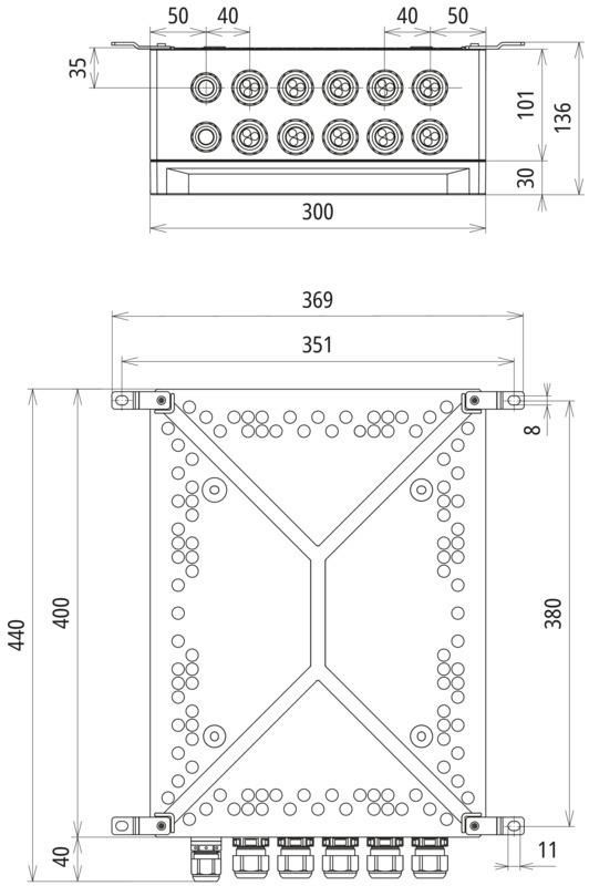 GAK Typ 1+2 im Gehaeuse IP65 f. PV-Anl. 5 MPPT mit je 2 Strings b. 1100V DC – Bild 2 von 2
