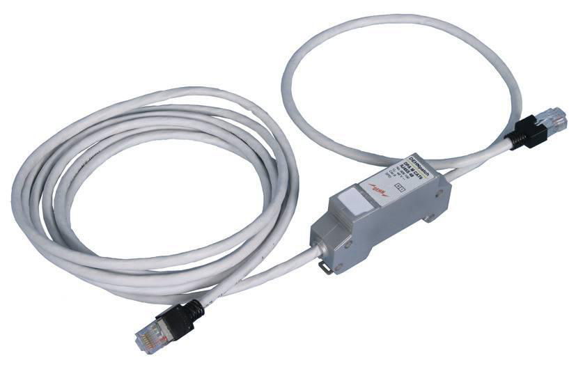 Ueberspannungsableiter DEHNpatch mit Patchkabel und Stewart-Stecker